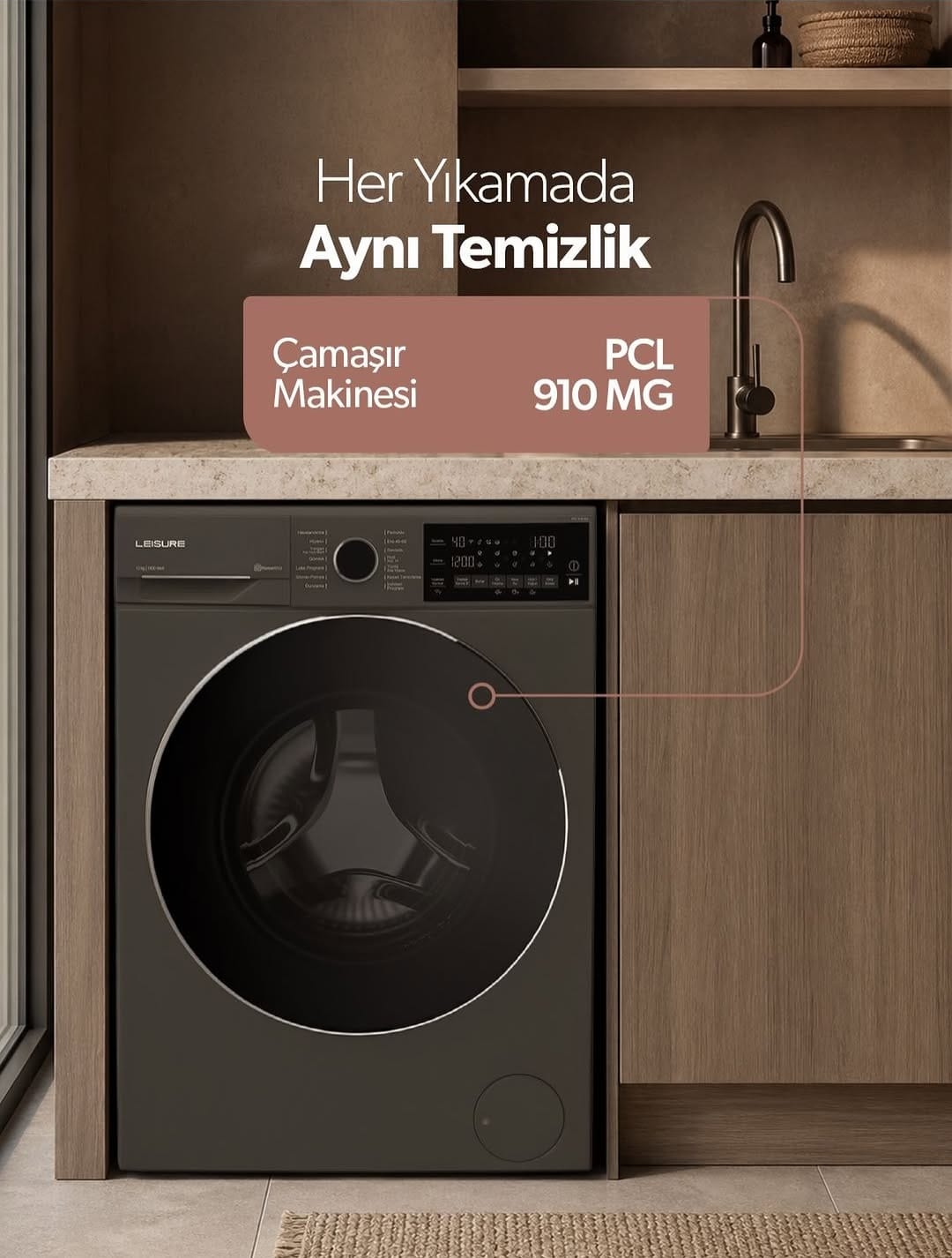 Leisure PCL 910 MG Çamaşır Makinesi